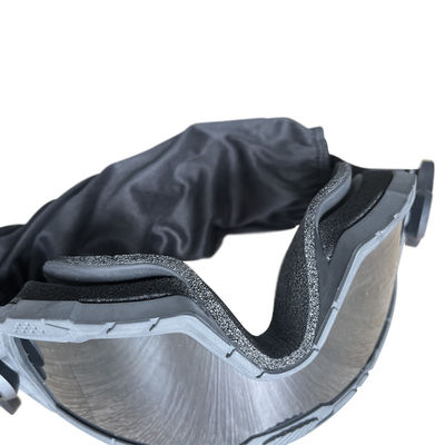 Gafas de protección contra el viento y la arena para la actividad al aire libre con marco suave TPU flexible para ojos adultos