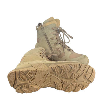 Temporada de invierno Botas de combate masculinas de entrenamiento con material de revestimiento de malla