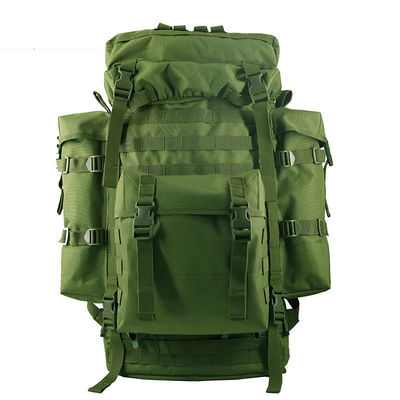 Mochila de montañismo profesional de 80L impermeable para acampar al aire libre de gran capacidad