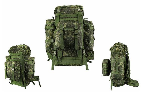Mochila de montañismo profesional de 80L impermeable para acampar al aire libre de gran capacidad