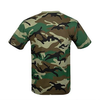 Camiseta de algodón uniforme para entrenamiento sin logotipos