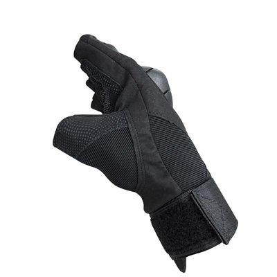 Guantes de medio dedo negro personalizados para entrenamiento unisex y protección de seguridad