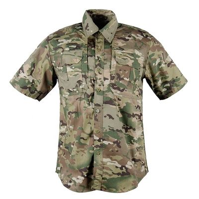 Camisas casuales camisa de vestir formal de hombre con manga corta camisa corta para uso al aire libre