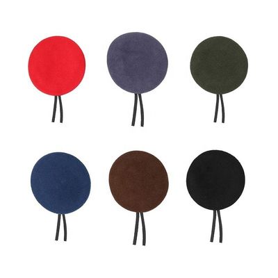 Logotipo personalizado Impresión de pantalla de seda Sombrero de boina para primavera y otoño temporada aplicable