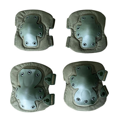 Protector de rodillas y codos para entrenamiento al aire libre de algodón de poliéster para protección deportiva de adultos