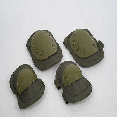 Protección básica Conchas duras Codo y rodilla para la seguridad del cuerpo Verde