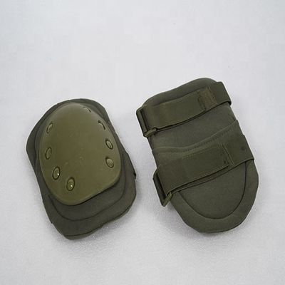Protección básica Conchas duras Codo y rodilla para la seguridad del cuerpo Verde