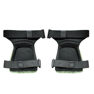 Protección básica Rodilla y codos Protección verde Flexible Equipo de seguridad negro para adultos