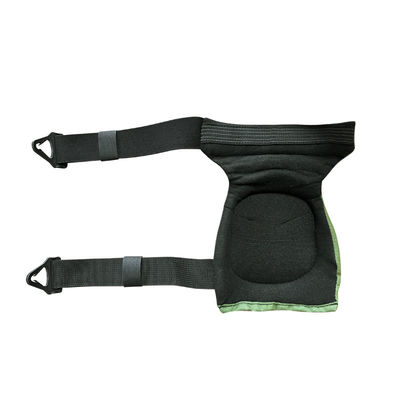 Protección básica Rodilla y codos Protección verde Flexible Equipo de seguridad negro para adultos
