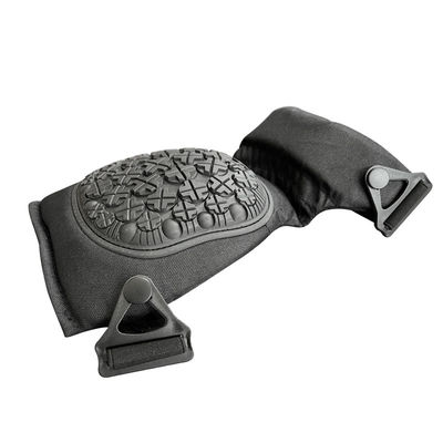 Protección de las articulaciones del cuerpo con almohadillas flexibles para rodillas y codos verdes de algodón poliéster