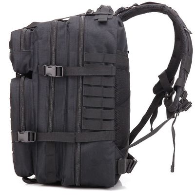 Aceptación del logotipo Mochila de tela de Oxford de 45L a prueba de agua y humedad para viajeros