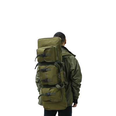 1.8kg mochila larga con doble cinturón de hombro impermeable y compartimentado