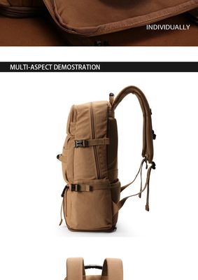 Bolso de viaje de tela con revestimiento interior de tejido de Oxford de densidad 60L a prueba de agua y humedad