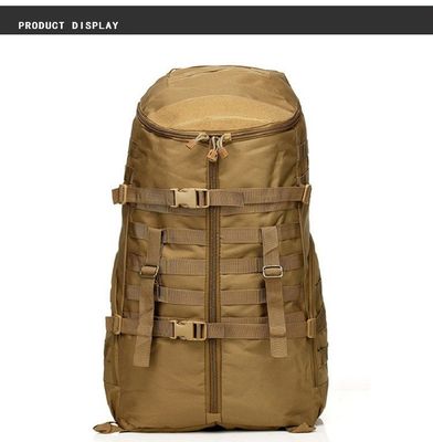 Bolso de viaje de tejido de Oxford de 65L 900D con revestimiento de poliéster para telas de PP y hebilla POM