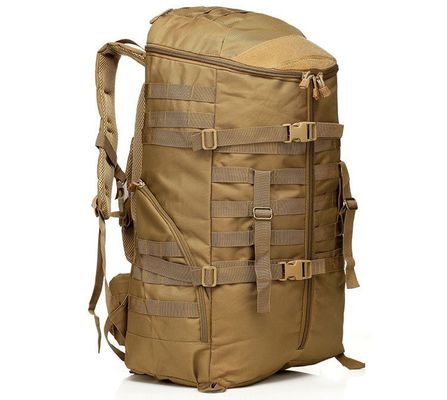 Bolso de viaje de tejido de Oxford de 65L 900D con revestimiento de poliéster para telas de PP y hebilla POM