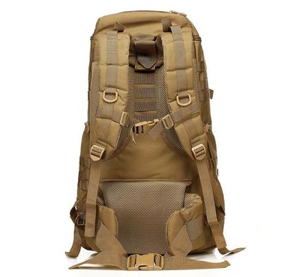Bolso de viaje de tejido de Oxford de 65L 900D con revestimiento de poliéster para telas de PP y hebilla POM