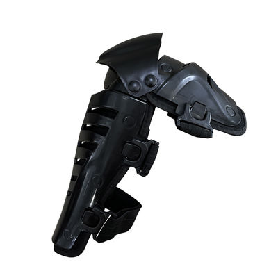 Protector de rodilla negro para motocicleta Cuatro piezas perfecto para actividades al aire libre