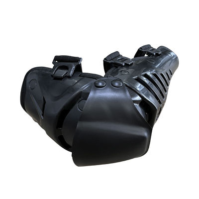 Protector de rodilla negro para motocicleta Cuatro piezas perfecto para actividades al aire libre