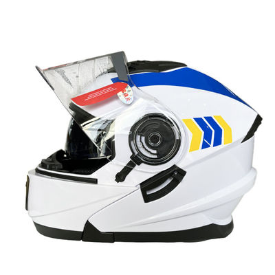 Unisexo Aplicable cara completa Casco de seguridad para motociclistas Sin patrón