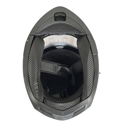Unisexo Aplicable cara completa Casco de seguridad para motociclistas Sin patrón
