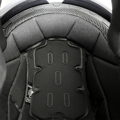 Unisexo Aplicable cara completa Casco de seguridad para motociclistas Sin patrón