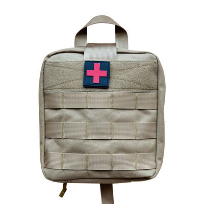Bolsa de almacenamiento de cajas de primeros auxilios de color kaki para medicamentos de capacidad inferior a 21 litros