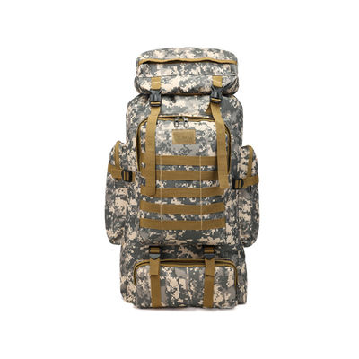 Mochila portátil multifuncional de 80L personalizada con gran almacenamiento y diseño a prueba de agua