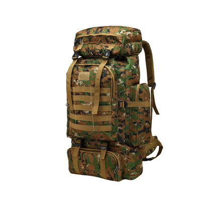 Mochila portátil multifuncional de 80L personalizada con gran almacenamiento y diseño a prueba de agua