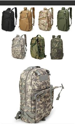 Mochila de 45L para viajes al aire libre Técnica de puente nervioso Inodoro y personalizado
