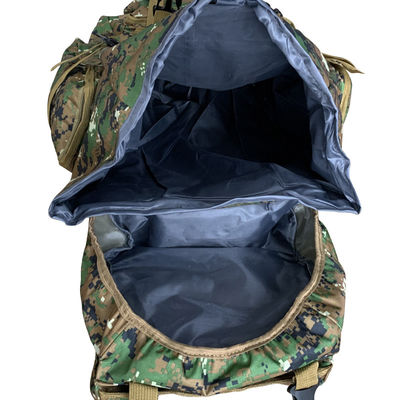 Cintas y hebillas de alta resistencia 80L Capacidad Mochila impermeable en tela de Oxford 900D