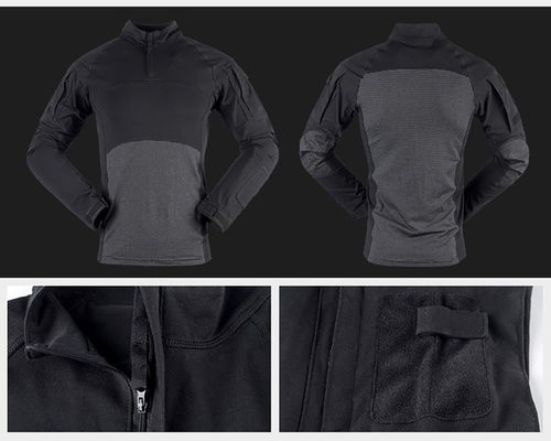 XS-XXXL De excursión al aire libre Ripstop Manga larga Uniforme de entrenamiento de rana Trajes de tela tejida