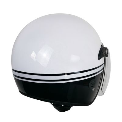 Material de carcasa ABS Casco de motocicleta de cara medio abierta para protección de la cabeza CE DOT ECE