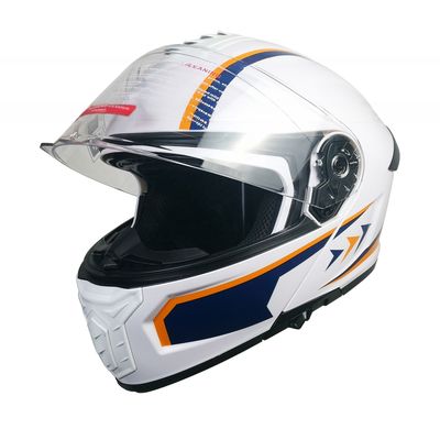 Casco para motociclistas ABS con escudo facial completo con límite de peso de 2 kg/pc