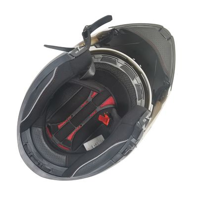 Casco para motociclistas ABS con escudo facial completo con límite de peso de 2 kg/pc