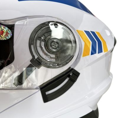 Casco de conducción de motocicleta ABS Full Face Shield para temporada universal sin patrón