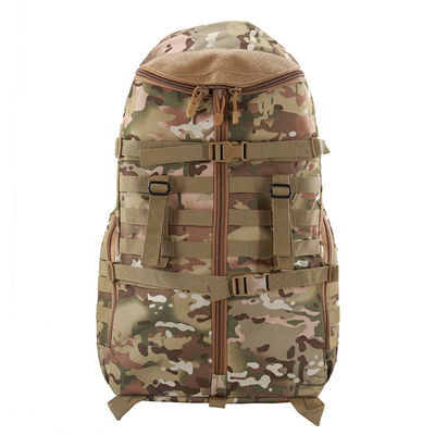 Mochila verde para viajes al aire libre con gran capacidad y sistema de transporte de cinturones de almohadón de aire