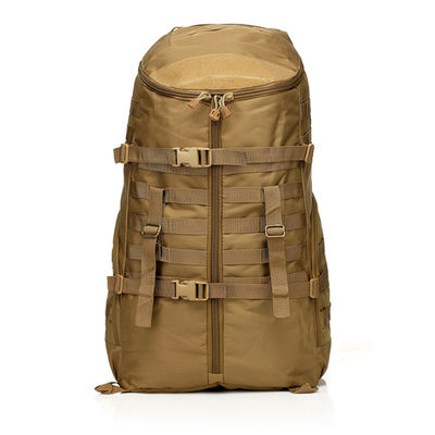 Mochila verde para viajes al aire libre con gran capacidad y sistema de transporte de cinturones de almohadón de aire