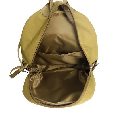 Mochila especial para viajes al aire libre en kaki con mango retráctil y gran capacidad