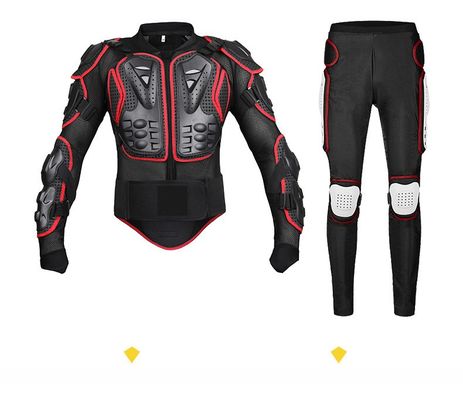 Equipo ergonómico anti-impacto y respiratorio para motociclistas con tela de cáscara de PP de 1,5 kg