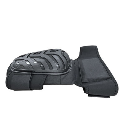 Accesorios flexibles para el codo negro y la rodilla para el ajuste universal en la protección deportiva