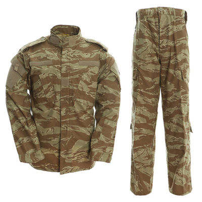 Traje de excursión al aire libre unisex con chaqueta de poliéster / algodón personalizada y pantalones impermeables