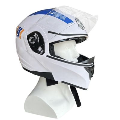 OEM ABS Material de motocicleta de conducción EVEN Estilo estándar CE DOT ECE Casco cara completa