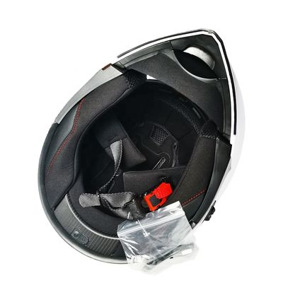 Casco para motocicleta de cara completa Visores de PC para motocicleta de calle de tamaño XL Casco ABS de motocicleta de turismo