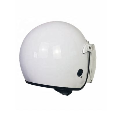 Casco de seguridad para motociclistas con medio escudo para la norma CE DOT ECE