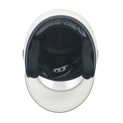 Casco de seguridad para motociclistas con medio escudo para la norma CE DOT ECE