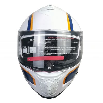 Casco para motociclistas con escudo de mitad de cara personalizable Casco ABS para protector de cabeza