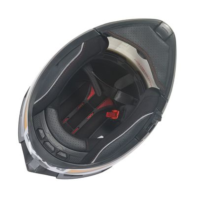Casco para motociclistas con escudo de mitad de cara personalizable Casco ABS para protector de cabeza