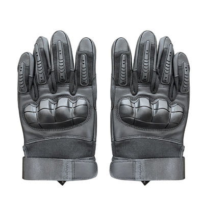 Guantes de cuero de microfibra antideslizante con nudillos duros personalizables con validación ISO9001