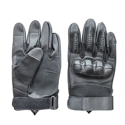 Guantes de cuero de microfibra antideslizante con nudillos duros personalizables con validación ISO9001