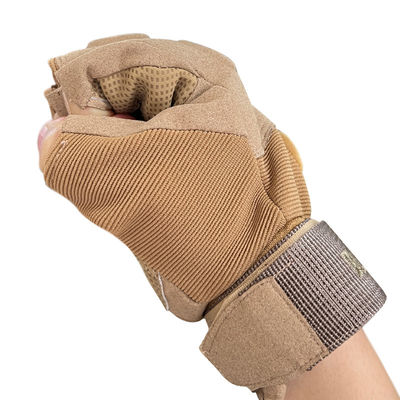 Protección máxima garantizada, dedos completos y medianos Guantes con diseño de nudillos duros